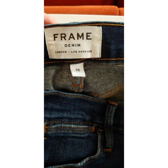 FRAME DENIM Le High Straight Randolph Stretch Deni - Picture 3 of 5